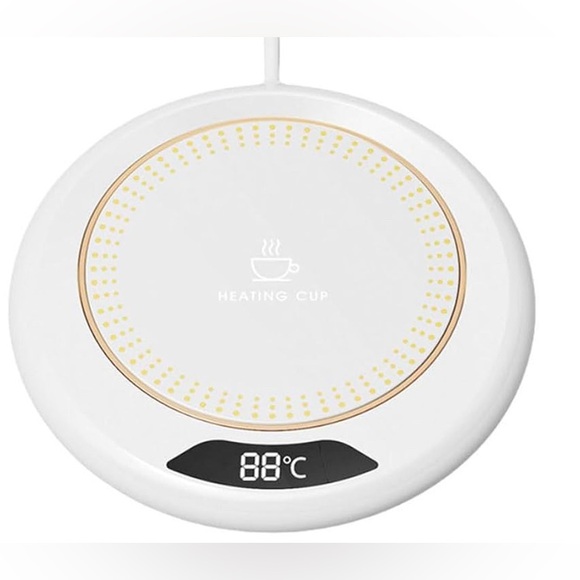 Other - Coffee Mug Warmer, Coffee Cup Warmer for Desk for Coffee Tea Water Milk (White)